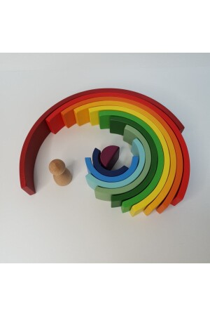 Speziell für 1-Jährige 12 Li Waldorf Rainbow Rainbow BS505 Rot - 2