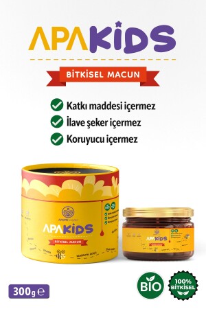 Speziell für Kinder Mumiyo – Kondensierte Bio-Paste mit Gelée Royale – Pollen, 100 % Kräuter-Apakids - 1