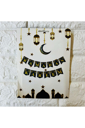 - Spezieller Pappwimpel für den Ramadan mit der Aufschrift RAMADAN KAREEM 310104 - 1