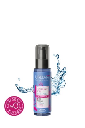 Spezielles Haarpflegeserum mit Hyaluronsäure und Kollagen für trockenes und lebloses Haar – 75 ml – UV-Schutz - 4