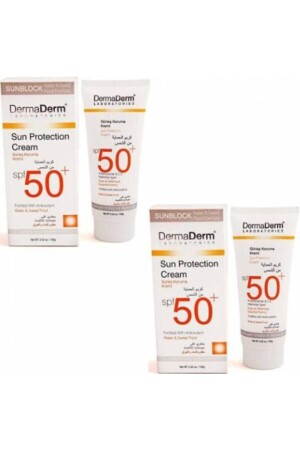 Spf 50 Güneş Koruma Kremi 100 gr 2 Adet MVYKITHOR9878 - 1