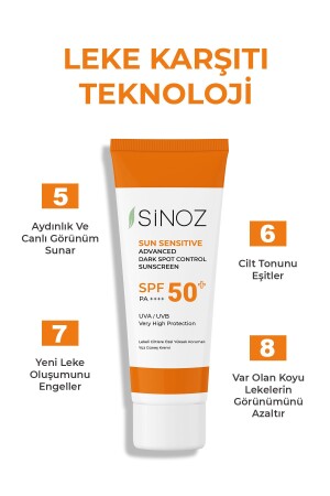 Spf 50 Leke Karşıtı Aydınlatıcı Etkili Yüksek Koruyucu Niacinamide Içeren Yüz Güneş Kremi 50 ml - 5