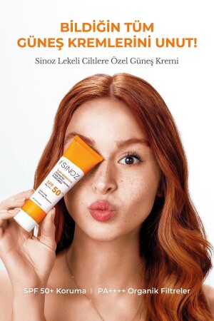 Spf 50 Leke Karşıtı Aydınlatıcı Etkili Yüksek Koruyucu Niacinamide Içeren Yüz Güneş Kremi 50 ml - 3