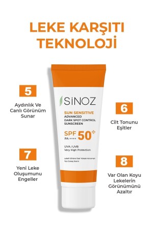 Spf 50 Leke Karşıtı Aydınlatıcı Etkili Yüksek Koruyucu Niacinamide Içeren Yüz Güneş Kremi 50 ml - 5