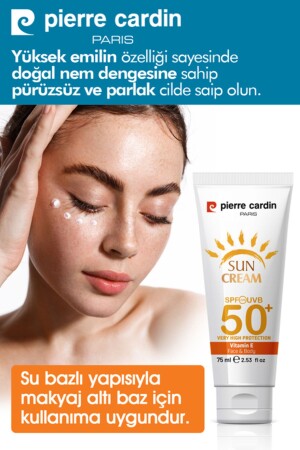 Spf 50 Leke Karşıtı Yüksek Koruyucu Yüz Güneş Kremi 75 ml Normal Ve Kuru Ciltler Için - 7