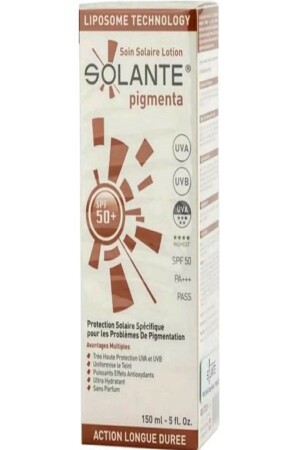 Spf50- 150 ml Lekeli Ciltler Için Güneş Koruyucu solanta - 2