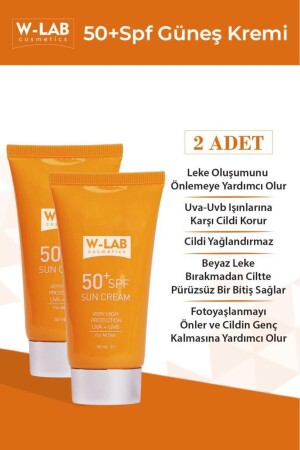 Spf50 Güneş Kremi 2 Li Set - 3