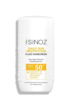 Spf50 Günlük Kullanım Sıvı Yüz Güneş Kremi - Yeni Nesil Güneş Filtreleri Ile Hibrit Formül 50ml - 8