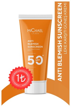 كريم الشمس المضيء ضد البقع من أجل جميع الجلد SPF50+ PA++++50 ML - Michael Lauren