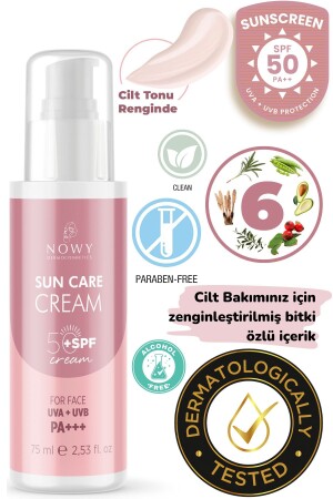 Spf-50 Uvb-uva Pink Touch (pembe) Yüksek Korumalı Yüz Güneş Kremi Leke Karşıtı (arbutın )75 Ml 646KK12 - 2