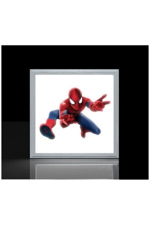 Spider Man Çocuk Odası Led Avize- 42w 60cmx60cm Beyaz Işık GP-2067-Spiderman-05 - 6