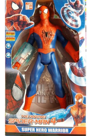 Spiderman 25 cm Figur mit Licht, Sound, Spiderman mit Licht - 2