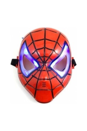 Spiderman Ağ Fırlatan Ok Atan Eldiven Ve Işıklı Örümcek Adam Maskesi TNGSTR003 - 2
