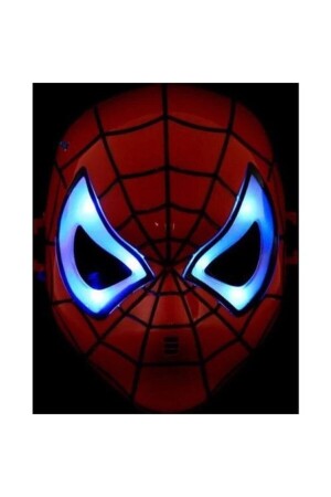 Spiderman Ağ Fırlatan Ok Atan Eldiven Ve Işıklı Örümcek Adam Maskesi TNGSTR003 - 3