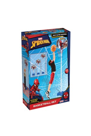 Spiderman Ayaklı Basketbol Set Çocuk Basket Potası-3404 3404-1 - 8