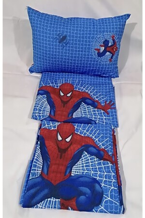 Spiderman Bettbezug-Set (elastisches Laken 100 x 200) Variantlispider - 4