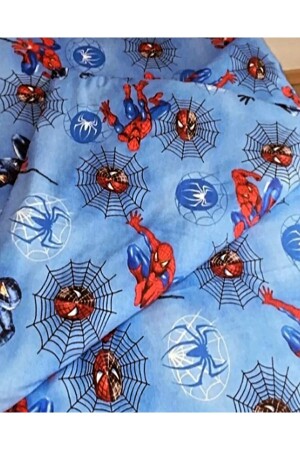 Spiderman-Einzelbettbezug-Set für Jungen mit blauen Laken - 4