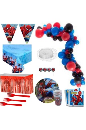 Spiderman Luxus-Geburtstagsset Spider0101 - 4