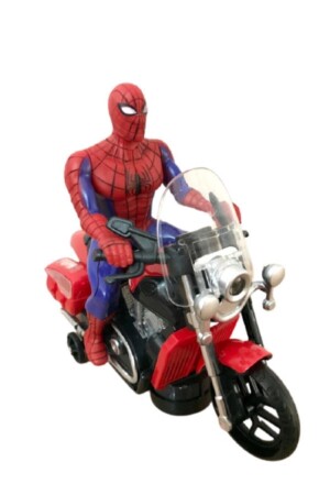 Spiderman Pilli Işıklı Motorlu Örümcek Adam - 4