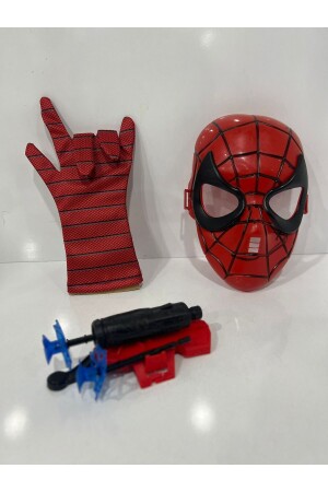 Spiderman Web-Shooting Spider-Man Maske + Handschuhe Geschenkspielzeug - 6