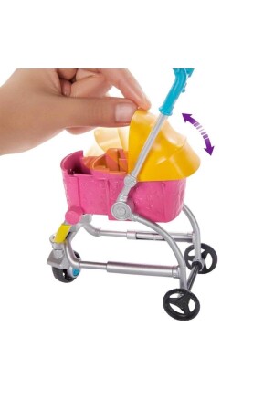 Spielset „Und ihre Hunde gehen spazieren“, mit Baby, 2 Welpen und Kinderwagen Ghv92 T000GHV92 - 4