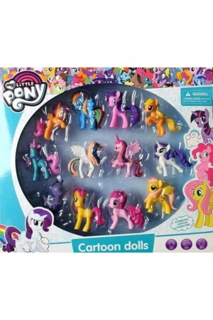 Spielzeug 12-teiliges Set Figurenspielzeug Ponys My Little Pony Spielzeug 12-teilig - 1