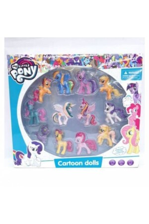 Spielzeug 12-teiliges Set Figurenspielzeug Ponys My Little Pony Spielzeug 12-teilig - 3