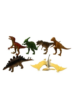 Spielzeug-Dinosaurier-Tierset 6-teilig 13 cm Dinosaurier 8694359037323V-D - 3