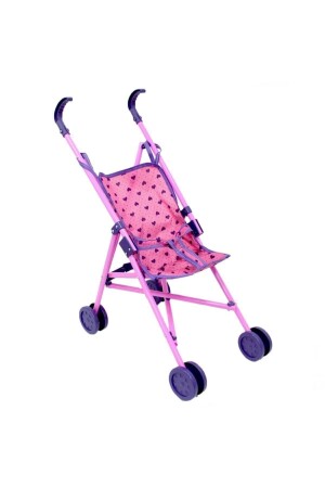 Spielzeug faltbarer Kinderwagen Spielzeug Kinderwagen rosa EO2002pink - 1