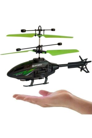 Spielzeug-Handsensor, fliegender Hubschrauber, wiederaufladbar. hl1 mit Bewegungssensor - 2