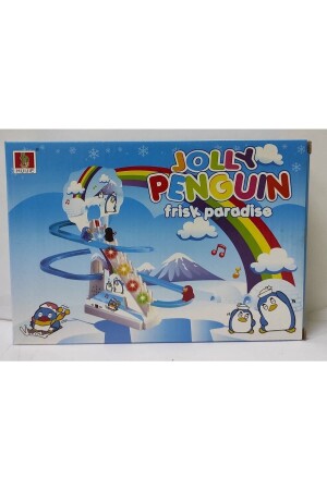 Spielzeug-Pinguin mit Rutschen, Lichtern, Geräuschen, Drehung, Pinguin mit Rutschen und Leitern PRA-6954270-1677 - 7