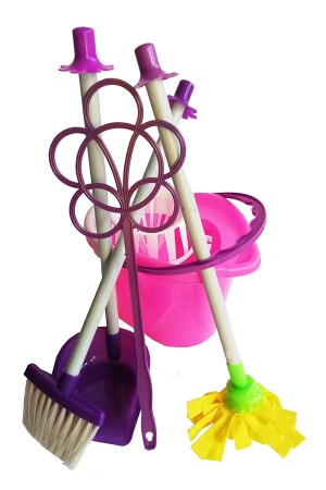 Spielzeug-Reinigungsset Spielzeug-Staubsauger-Spaß I'm Ready for Cleaning Mom 23x17cm SD2390441 - 2