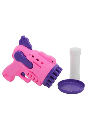 Spielzeugbatteriebetriebene beleuchtete Schaumstoff-Schießpistole Pink - 2