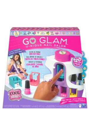 Spin Master 6061175 Go Glam U-nique Tırnak Salonu - Cool Maker -8 Yaş - 1