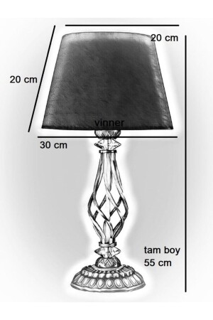 Spiral-Lampenschirm mit Antik-Finish – Milchweiß H1ABJESK019 - 4