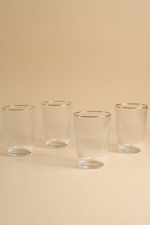 Splendid Gold Set mit 4 Softdrinkgläsern 395 cc - 4