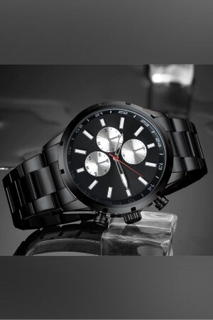 ساعة يد الرجال من فولاذ فولاذ المقاوم للزباء - SPOLO