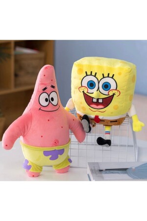 SpongeBob Schwammkopf und Patrick Doppelset aus Plüsch-Spongebob - 6