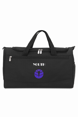 Sport-Reisetasche, schwarze Unisex-Tasche - 6