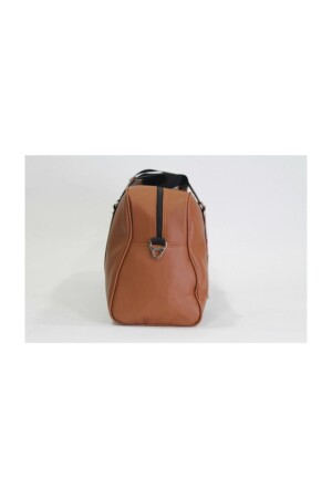 Sport- und Reisetasche aus Kunstleder 9732 Tan 9732-3 - 4