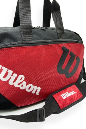 Sport- und Reisetasche Schwarz Rot - 5