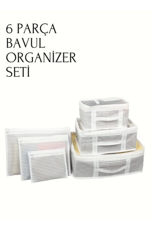 .sport.1855 Valiz Içi Düzenleyici Organizer 6 Parça - Luggage Organizer 6 Pcs BavulOrganizer6pcs - 3