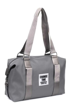 Sportgürtel-detaillierte Shopper-Schultertasche für Damen - 1