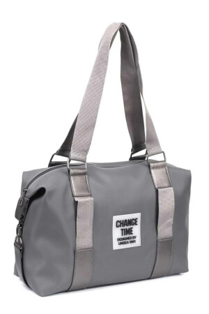 Sportgürtel-detaillierte Shopper-Schultertasche für Damen - 2