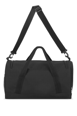 Sporttasche, schwarze Farbe, Unisex-Tasche - 7