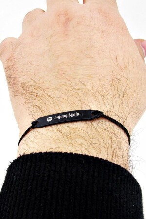 Spotify Song Coded Double Unisex Schwarz Armband Bbb18c MDL-BBB18C - 4