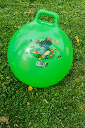 Springendes Känguru, springender Tellerball, Kindertellerball, 100 cm Durchmesser, 40 cm hoch, gemischte Farben werden versendet - 6