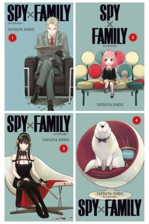 Spy x Family 1-2-3-4 manga seti (4 kitap) - 1