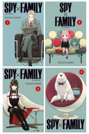 Spy x Family 1-2-3-4 manga seti (4 kitap) - Gerekli Şeyler Yayıncılık