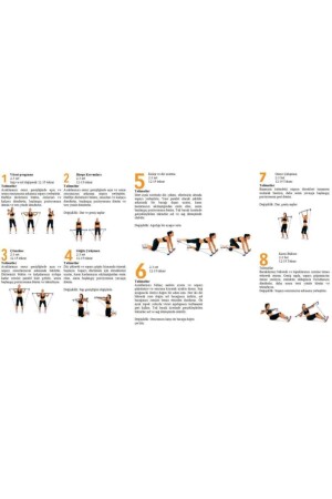 Squat Set Pilates Tragbarer Studio Squat Übungsstab 3-teiliges Squat Aerobic Band SET-PJA-05 - 3